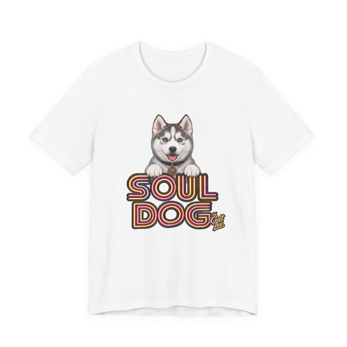 Soul Dog Husky Puppy — Unisex Graphic T-Shirt