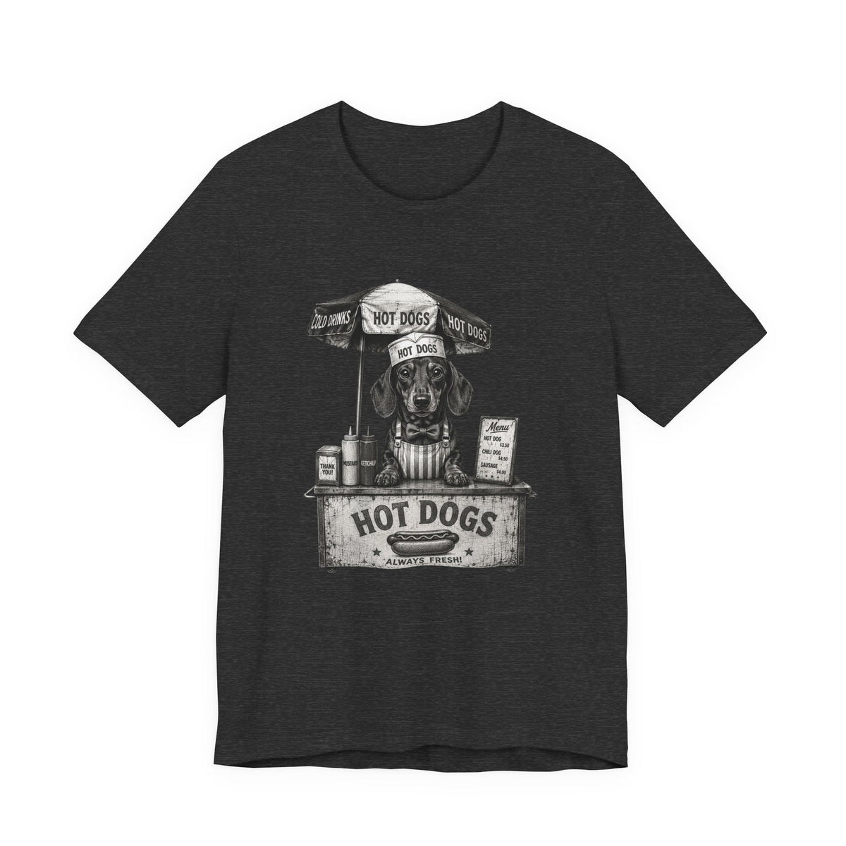 Hot Dog Stand - Dachshund Unisex T-Shirt