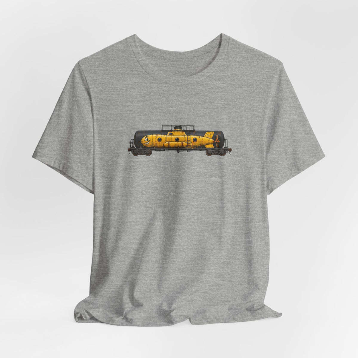 Yellow Submarine Tanker Train Tee — Unisex T-Shirt